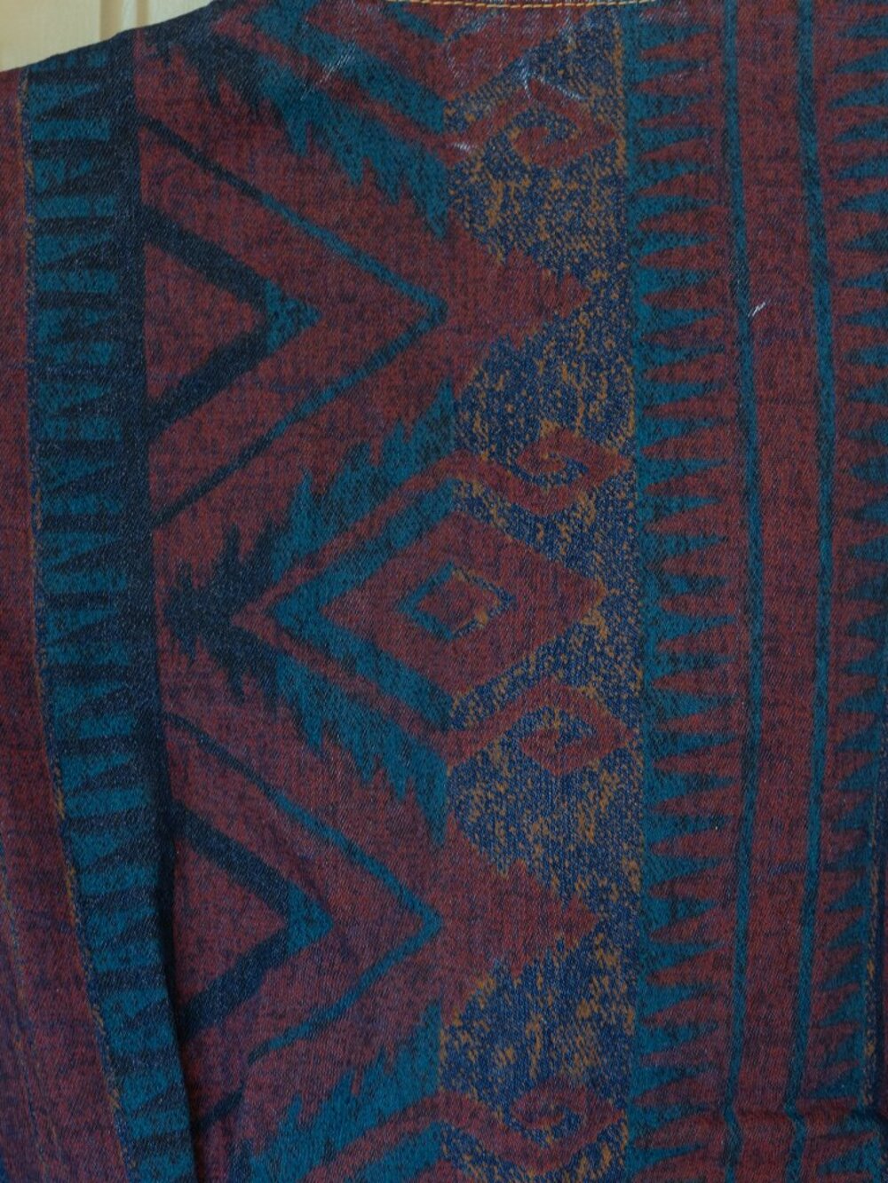 Vintage 80s Crop Top RUFFLE Front Southwest Rodeo Cowgirl Jacket Long Sleeve - Picture 11 of 11